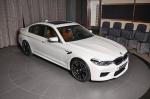 BMW M5 Brilliant White by Abu Dhabi Motors 2018 года